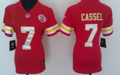 Nike Womens Team Jersey Kansas City Chiefs 7 Matt Cassel Red Game